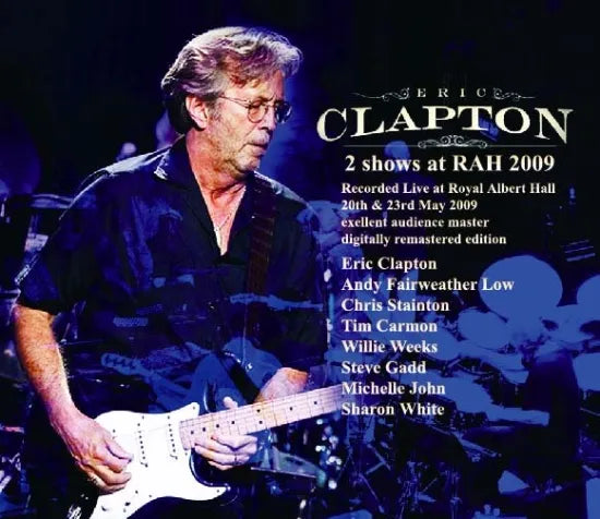 Eric Clapton / 2 shows at RAH 2009 (4CDR)