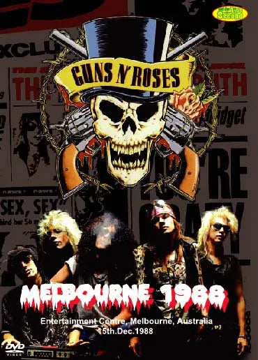 GUNS N’ ROSES / Melbourne 1988 (1DVDR)