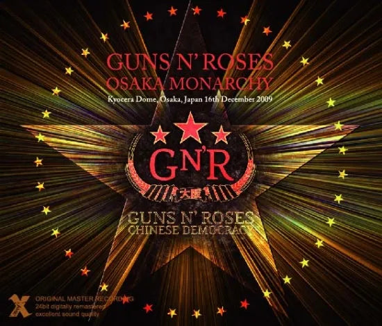 GUNS N’ ROSES / Osaka Monarchy Live in Osaka 2009 (3CDR)