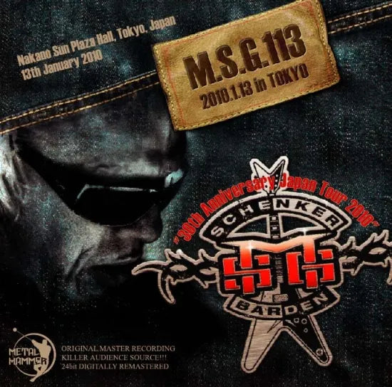 Michael Schenker Group / M.S.G. 113 Japan Tour 2010 (2CDR)
