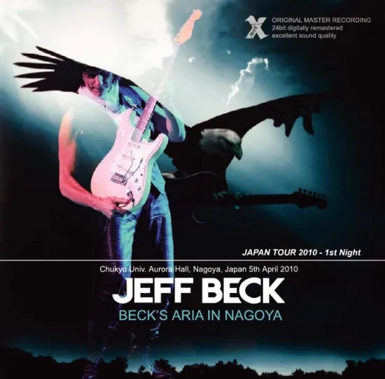 Jeff Beck / Beck’s Aria In Nagoya -Live in Japan 2010 (2CDR)