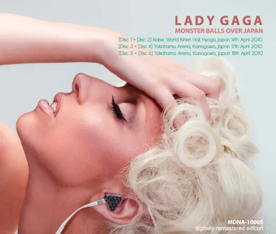 LADY GAGA / Monster Balls Over Japan 2010 (6CDR)