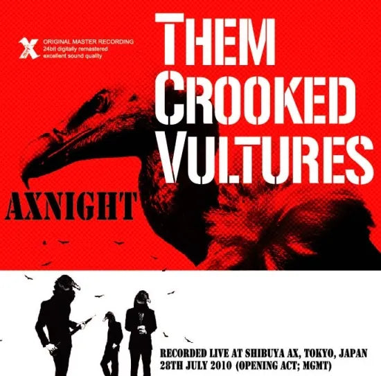 Them Crooked Vultures / AXNIGHT Live in Japan 2010 (2CDR)