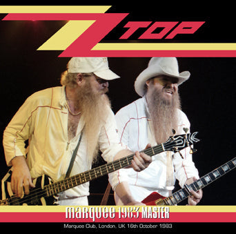 ZZ TOP / MARQUEE 1983 MASTER (1 CDR)