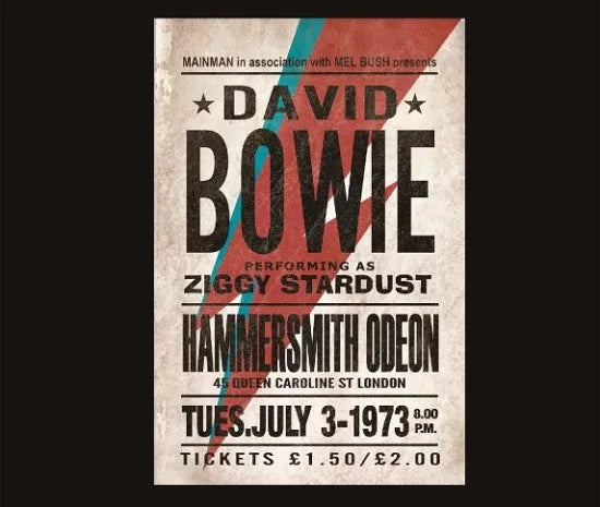 DAVID BOWIE / ZIGGY STARDUST Y LAS ARAÑAS DE MARTE: LOS ARCHIVOS DE LA PELÍCULA (2 DVD + 1 BDR)