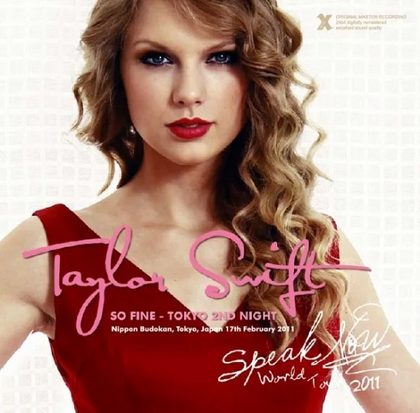 TAYLOR SWIFT / SO FINE 2011 Tokyo 2nd Night (2CDR)