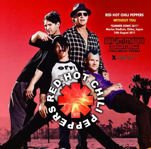 RED HOT CHILI PEPPERS / WITHOUT YOU Summer Sonic 2011 Tokyo (2CDR)