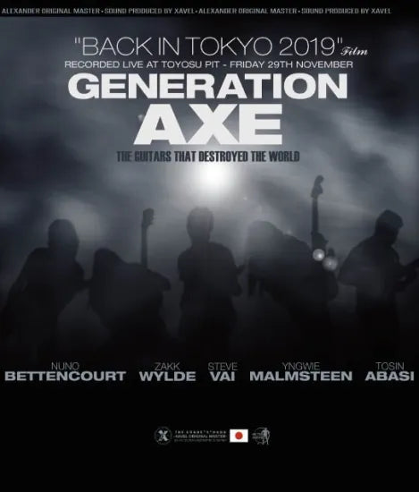 GENERATION AXE / Back in Tokyo 2019 Film (2BDR+2DVDR)