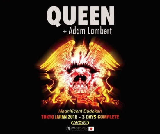 Queen + Adam Lambert / TOKYO JAPAN 2016 3DAYS COMPLETE Limited Set (6CD+1DVD)