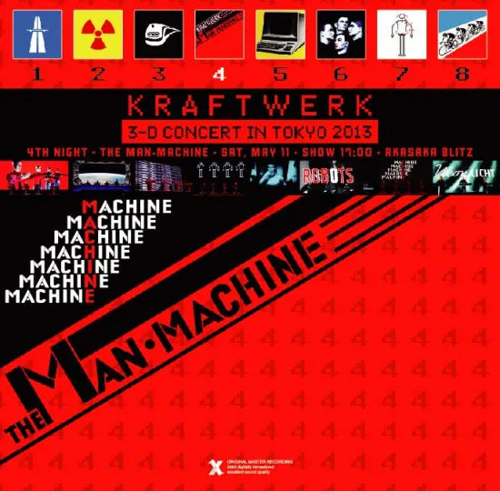 KRAFTWERK / 3D Concert In Tokyo 2013 4th Night “The Man Machine” (2CDR)