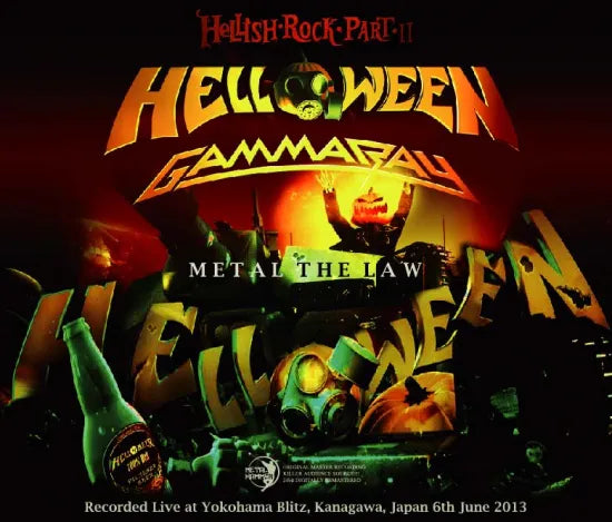 Helloween & Gamma Ray / Metal The Law Live in Japan 2013 (3CDR)