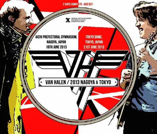 VAN HALEN / 2013 Nagoya & Tokyo Final Japan Tour 2013 (4CDR)