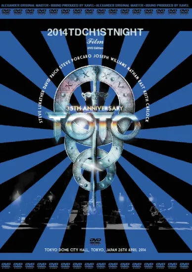 TOTO / 2014 TDCH 1ST NIGHT Film DVD edition (1DVDR)