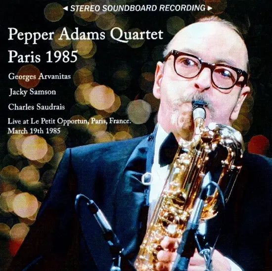 Cuarteto Pepper Adams / París 1985 CAJA DE SONIDO ESTÉREO (2 CD)