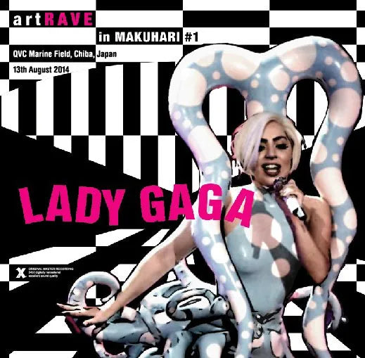 LADY GAGA / ArtRAVE in Makuhari 1st Night Live in Japan 2014 (2CDR+1DVDR)
