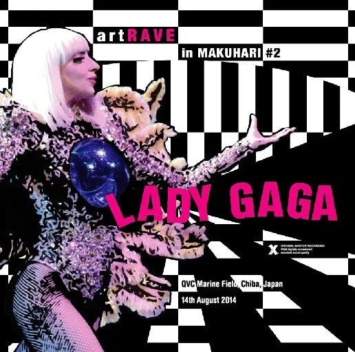 LADY GAGA / ArtRAVE in Makuhari 2nd Night Live in Japan 2014 (2CDR+1DVDR)