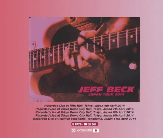 Jeff Beck / "Japan Tour 2014 Tokyo & Yokohama Complete" (10CD)