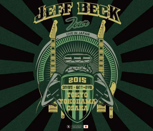 Jeff Beck / 2015 Live in Japan 3 Days Complete Limited Edition (6CD+1DVD)