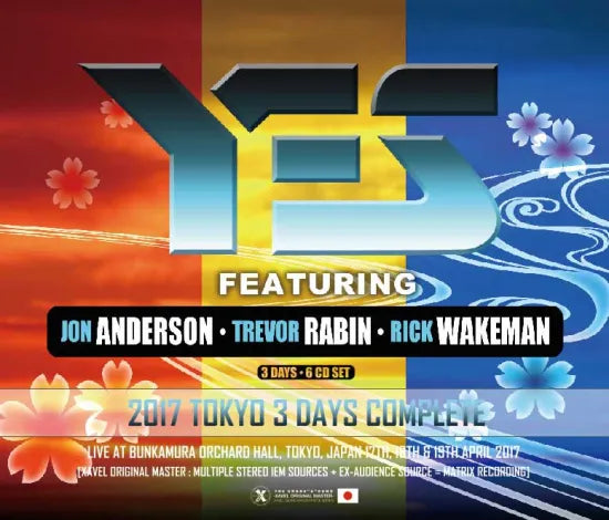 Yes Featuring ARW / 2017 Tokyo 3DAYS COMPLETE Limited Edition (6CD+Bonus 1CD+1DVD)