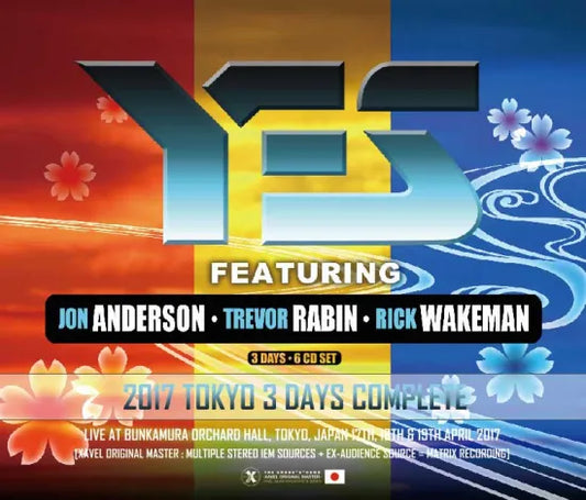 Yes Featuring ARW / 2017 Tokyo 3DAYS COMPLETE Limited Edition (6CD+Bonus 1CD+1DVD)