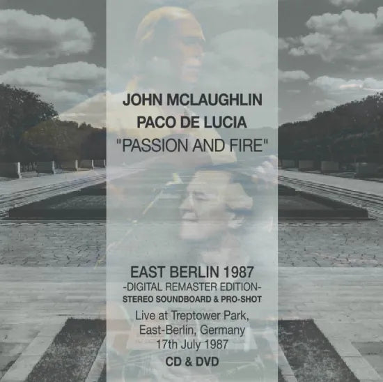 Paco de Lucia & John McLaughlin / Passion And Fire East Berlin 1987 (1CDR+1DVDR)