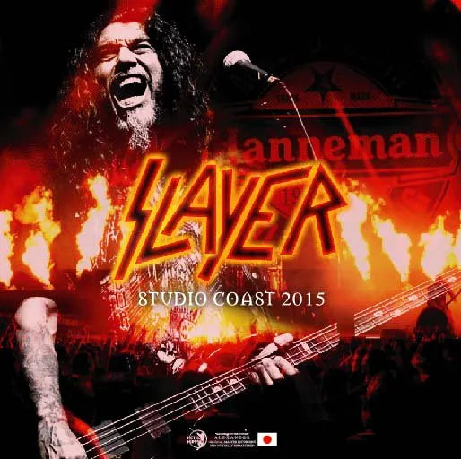 SLAYER / STUDIO COAST 2015 Live in Japan 2015 (2CDR)