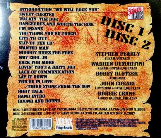 RATT / RICERCATI (2CDR)