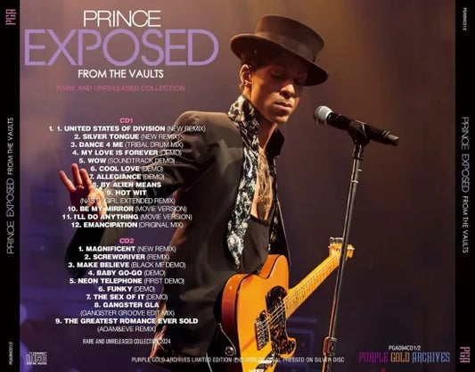 PRINCE / EXPOSED FROM THE VAULTS RARE AND UNRELEASED COLLECTION (2CD)