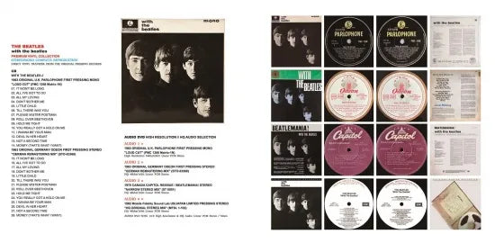 THE BEATLES / WITH THE BEATLES PREMIUM VINYL COLLECTION (1CD+1DVD)