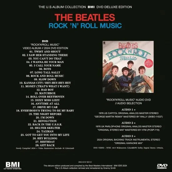 THE BEATLES / ROCK'N'ROLL MUSIC THE U.S.ALBUM COLLECTION (2CD+1DVD)