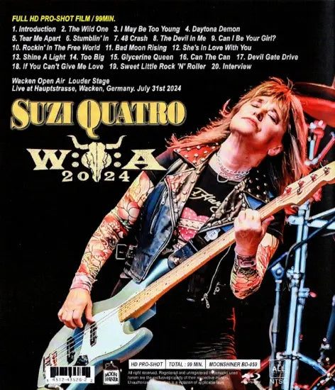 SUZI QUATRO / WACKEN OPEN AIR 2024 HD PRO-SHOT (1HAB)