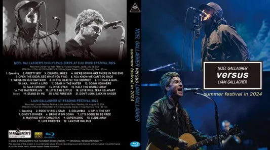 NOEL GALLAGHER CONTRA LIAM GALLAGHER / FESTIVAL DE VERANO DE 2024 Full HD PRO-SHOT (1BDR)