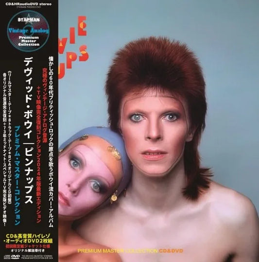 DAVID BOWIE / PIN-UPS + EL ESPECIAL DE MEDIANOCHE TV 1973 (1 CD + 1 DVD)