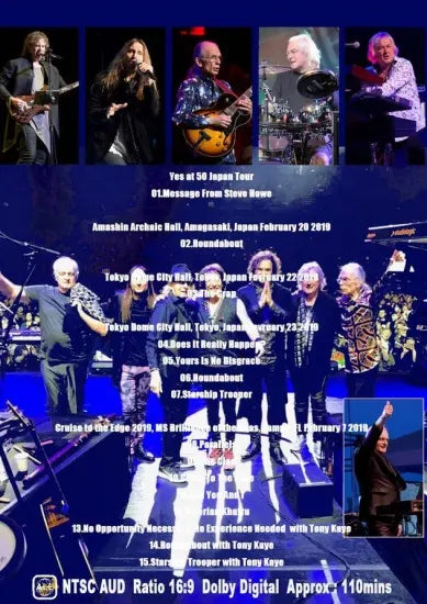 YES / Gira por Japón 2019 (1 DVDR)