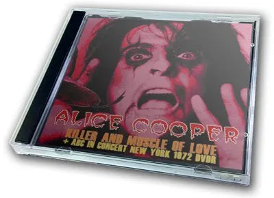 ALICE COOPER / KILLER AND MUSCLE OF LOVE + NY 1972 (1CDR+1DVDR)