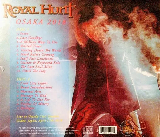 CACCIA REALE / OSAKA 2018 (2CDR)