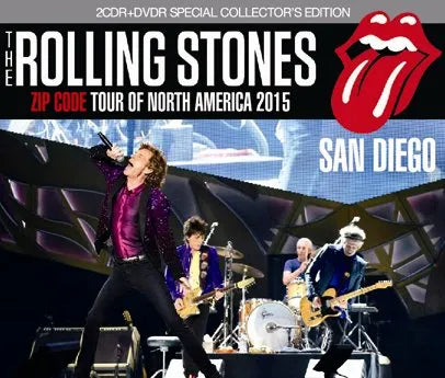 THE ROLLING STONES / ZIP CODE TOUR OF NORTH AMERICA 2015 SAN DIEGO (2CDR+1DVDR)