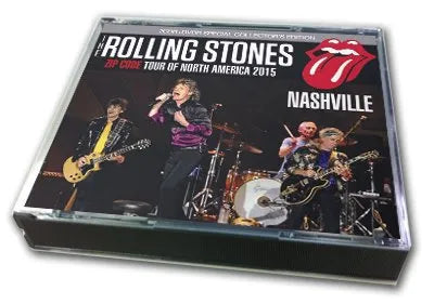 THE ROLLING STONES / ZIP CODE TOUR OF NORTH AMERICA 2015 NASHVILLE TENNESSEE (2CDR+1DVDR)