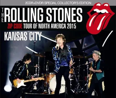 THE ROLLING STONES / ZIP CODE TOUR OF NORTH AMERICA 2015 KANSAS CITY (2CDR+1DVDR)