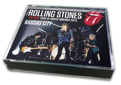 THE ROLLING STONES / ZIP CODE TOUR OF NORTH AMERICA 2015 KANSAS CITY (2CDR+1DVDR)