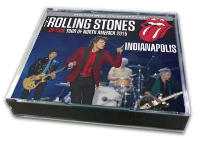 THE ROLLING STONES / ZIP CODE TOUR DEL NORD AMERICA 2015 INDIANAPOLIS (2CDR+1DVDR)