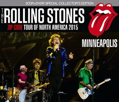 THE ROLLING STONES / ZIP CODE TOUR DEL NORD AMERICA 2015 MINNEAPOLIS (2CDR+DVDR)