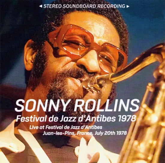 SONNY ROLLINS / Festival de Jazz de Antibes 1978 CAJA DE SONIDO ESTÉREO (1 CDR)