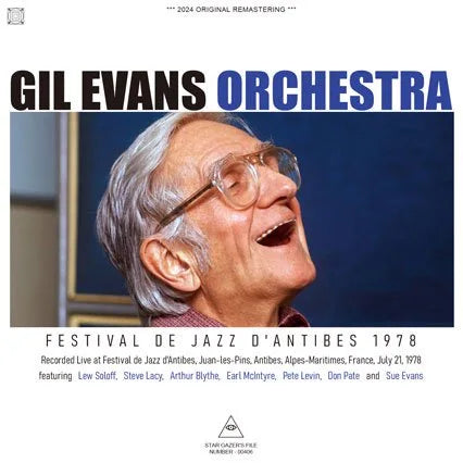 ORQUESTA GIL EVANS / FESTIVAL DE JAZZ D'ANTIBES 1978 (2CDR)