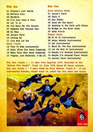 PAUL McCARTNEY & WINGS / 1975 Elsree Rehearsals Part.2 (2CD HMC-BOOKLET)