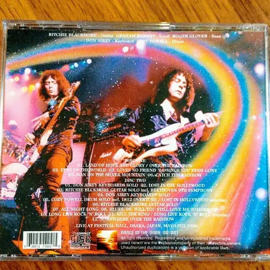 RAINBOW / Non pensare. Senti Festival Hall 1980 (2CDR)