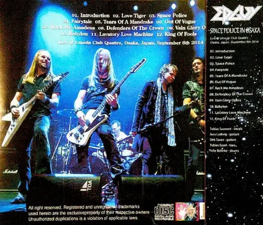 EDGUY / SPACE POLICE IN OSAKA (1CDR)
