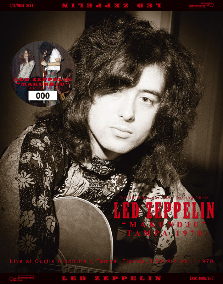 LED ZEPPELIN / MAKUNDJU TAMPA 1970 (3CD)