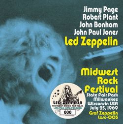 LED ZEPPELIN / MIDWEST ROCK FESTIVAL (1CD+Extra CD)