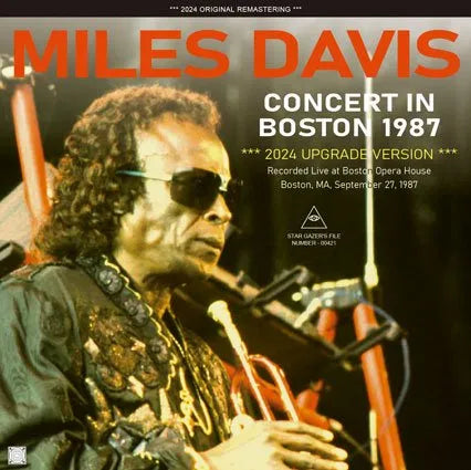 MILES DAVIS / CONCIERTO EN BOSTON 1987 2024 VERSIÓN ACTUALIZADA (2 CD)
